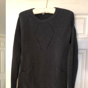 Lululemon Pullover size 12 Dark Grey